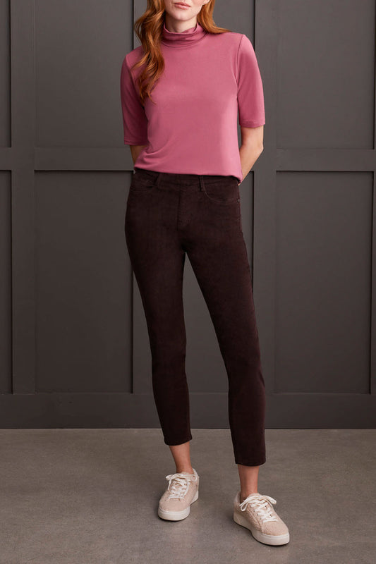 Audrey Pull-on Slim Akl Pant-Coffee Bean-5580O