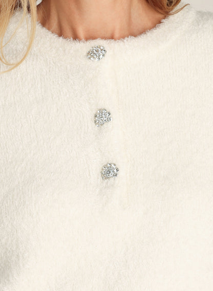 Dunia Sweater - Winter White