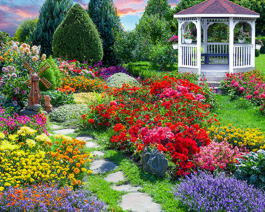 Flower Garden 500 pc Puzzle