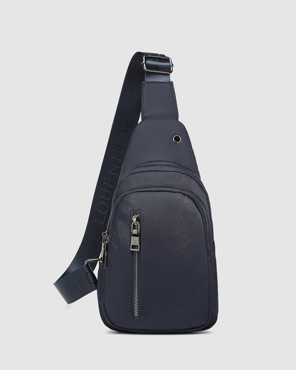 Boyd Nylon Sling Bag - Navy