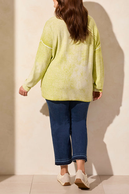 Lightweight Sweater 5394O - Starfruit