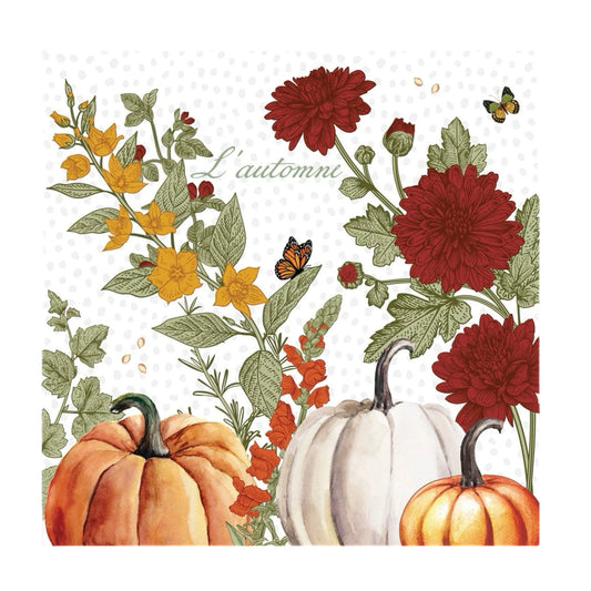 Pumpkin Delight Luncheon Napkin
