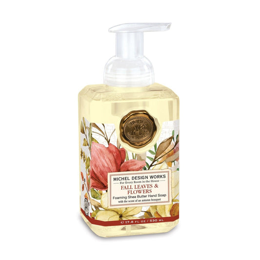 Fall Leaves & Flowers Foaming Pump 17.8oz