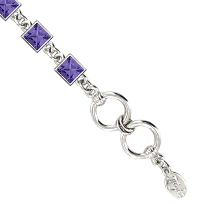 Val Bracelet Sm Square B2099 Tanzanite