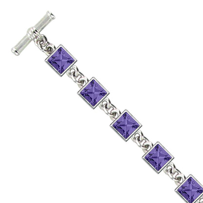 Val Bracelet Sm Square B2099 Tanzanite