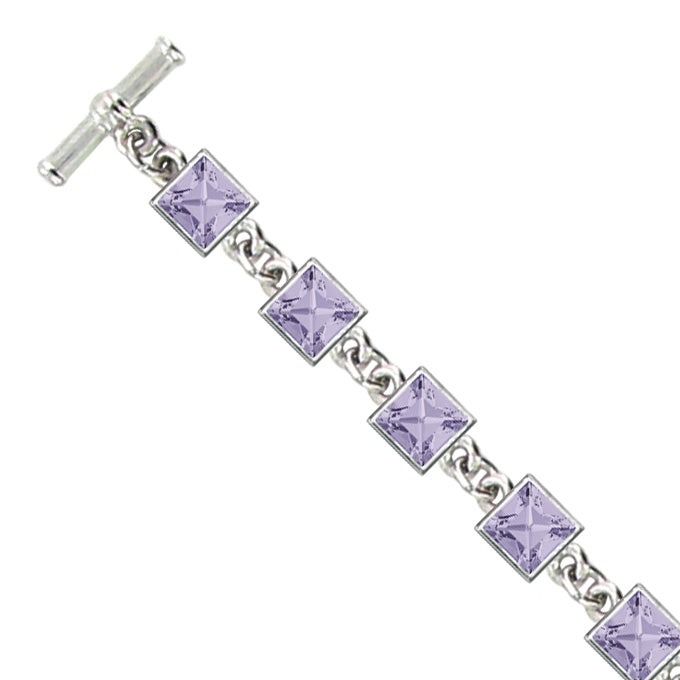 Val Bracelet Sm Square B2099 Violet