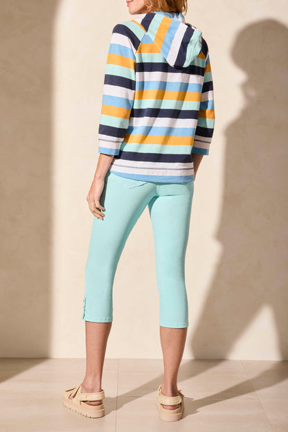 3/4 Sleeve Raglan Hoody 1642O
