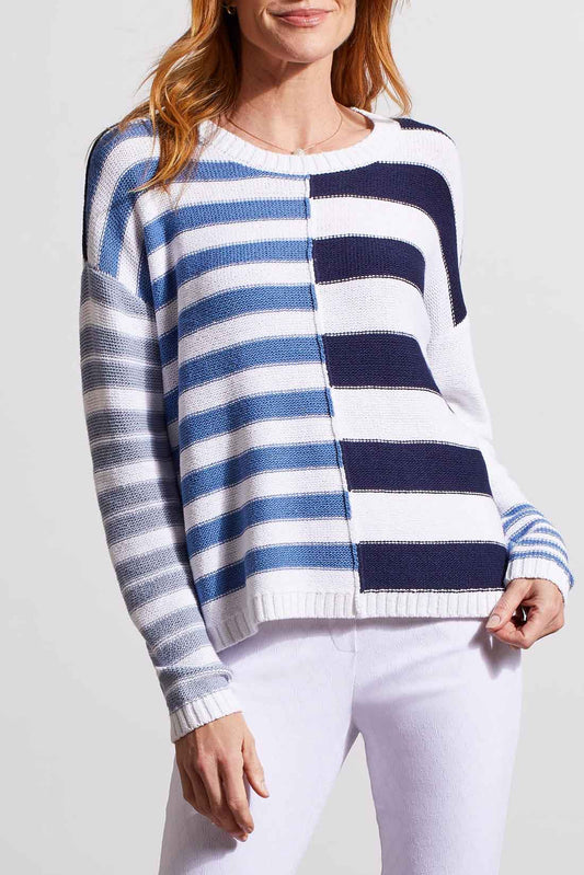 L/S SWEATER-JET BLUE 1675O-3709