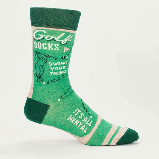 Golf Swing Crew Socks