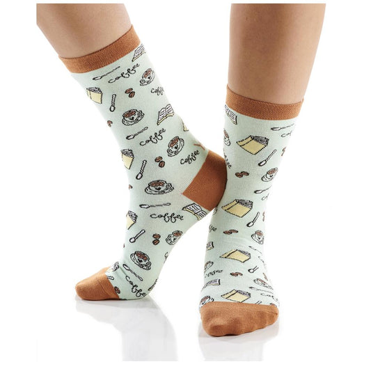 Coffee Time Shopping Socks