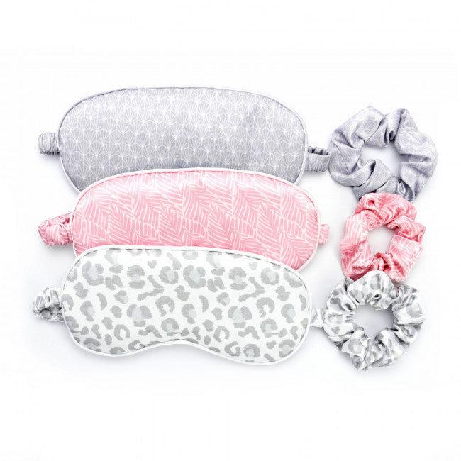 Satin Eye Mask/Scrunchie Set