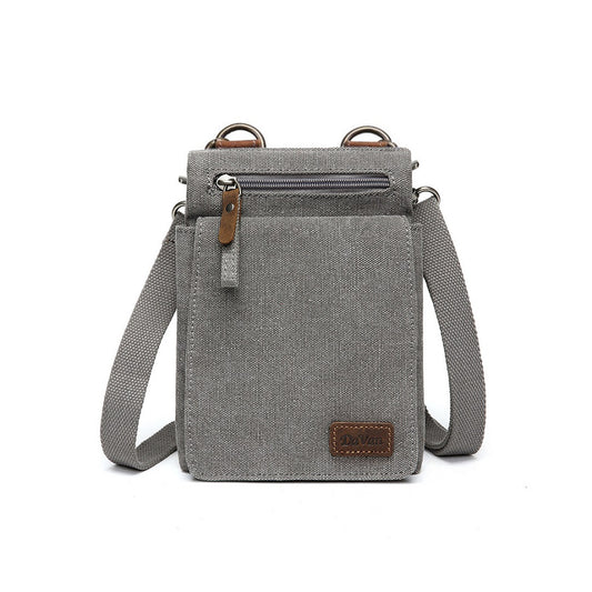 Sm Canvas Multifunctional Bag MF394A Charcoal