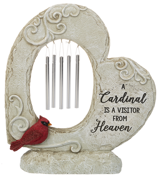 Wind Chime Cardinal -  Visitor from Heaven ER65322