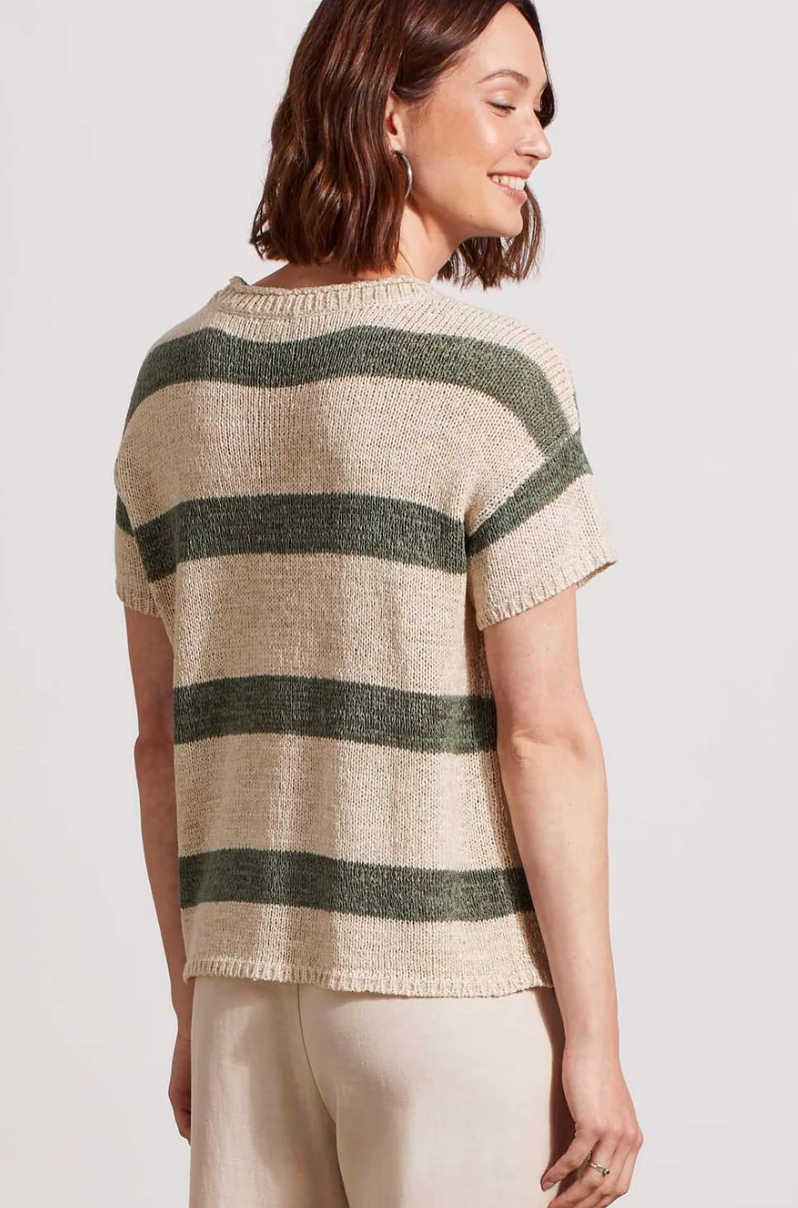 S/S SCOOP NK SWEATER-CYPRESS 1725O-3895