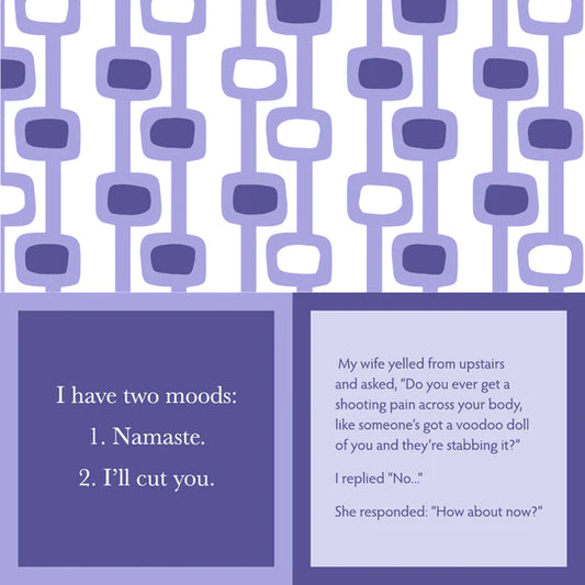 Two Moods Cocktail Napkin